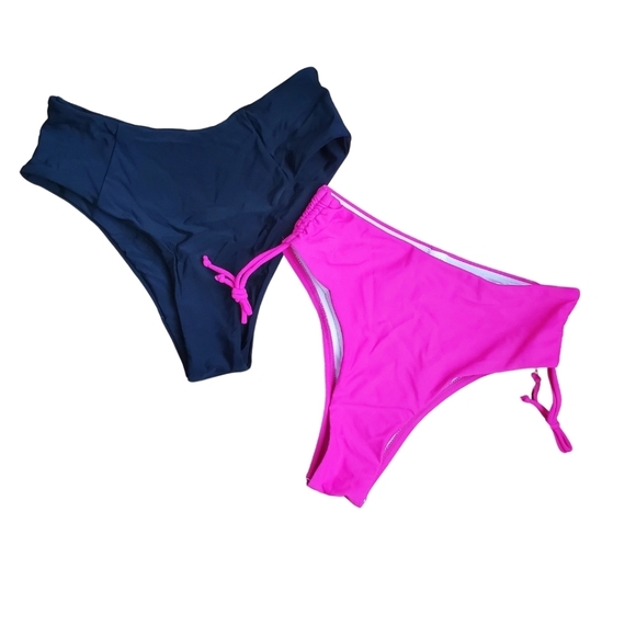 Set of Two High Waist Bikinis - Picture 1 of 6